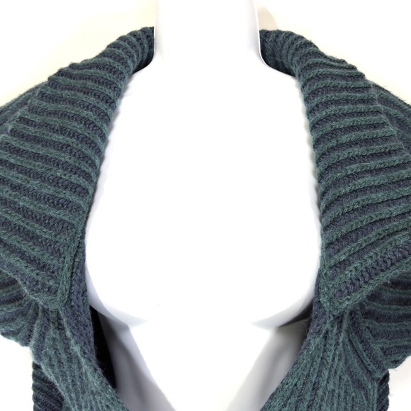 SEE BY CHLOE 🇮🇹 WOMEN'S GREEN ALPACA FASHION SWEATER - Picture 2 of 4